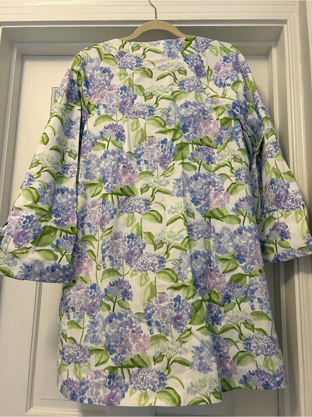 Hill House Home Artemis Shift Dress in Blue Hydrangea NTW Size Small - Picture 5 of 6